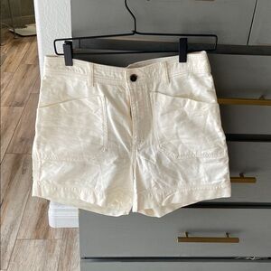Patagonia Women's High Waist Off-White Shorts